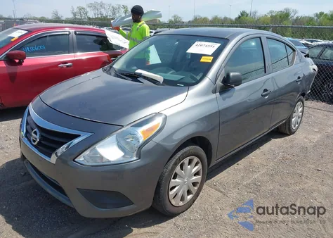 2016 Nissan Versa 1.6 S+ из США, поврежденный, VIN 3N1CN7AP4GL915095
